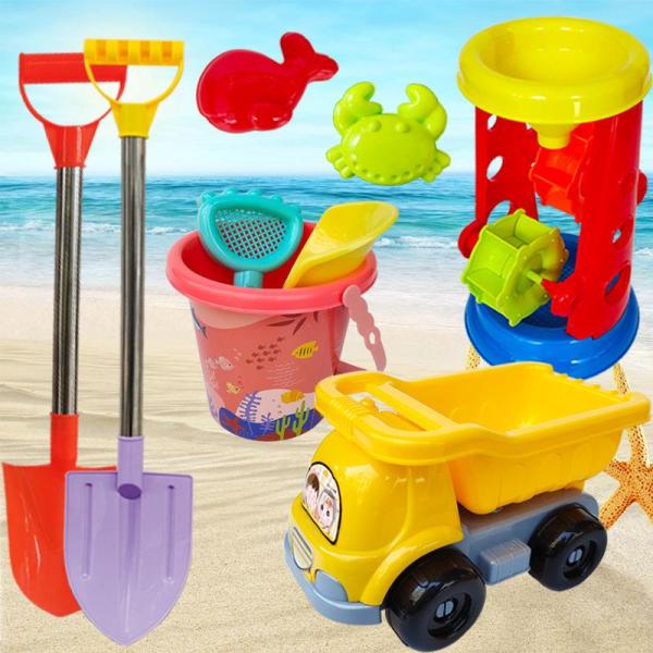砂のビーチのおもちゃ 楽しいお風呂のおもちゃ アクティビティ 子供 プラおもちゃ 砂場 セット 室内...