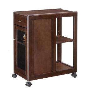 曙工芸製作所 キッチンワゴン ブラウン色 W60 D40 H70 天然木