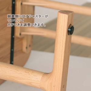 ダイニングテーブル 長方形 2本脚 130cm...の詳細画像4