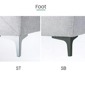 ソファー 布張り カラー3色 幅175 奥行8...の詳細画像2