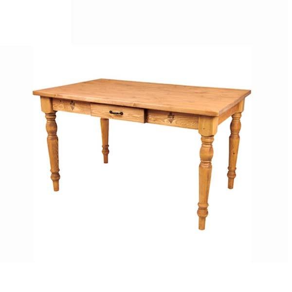 ダイニングテーブル W120 D75 H70 天然木 長方形 テーブル 食卓テーブル ナチュラル カ...