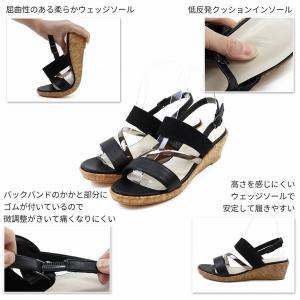 サンダル レディース 歩きやすい 夏新作 Vi...の詳細画像3
