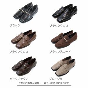 爆買 ローファー レディース フラットシューズ...の詳細画像1