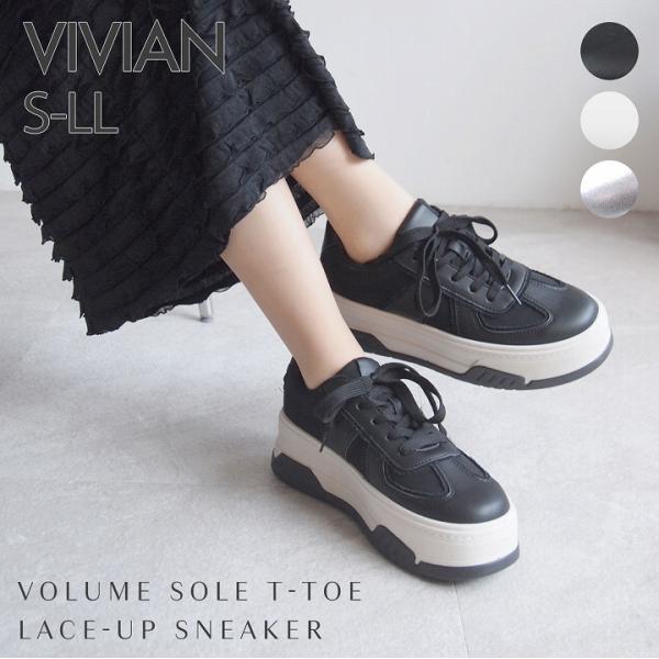 厚底 スニーカー レディース シューズ 靴 おしゃれ Tトゥ 厚底 ローテク ミドルカット ママコー...