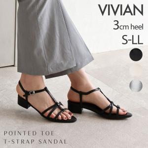 サンダル レディース ポインテッドトゥ tストラップ フラット ぺたんこ ブラック 黒 白 シルバー メタリック 痛くない 歩きやすい zozo キレイ v30600sm