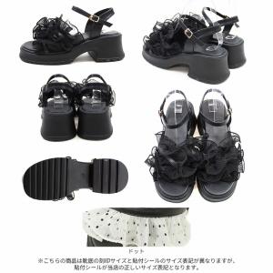 サンダル レディース 厚底サンダル 夏新作 V...の詳細画像2