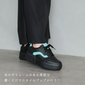 厚底 スニーカー レディース シューズ 靴 ス...の詳細画像5