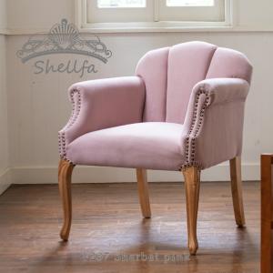 イタリア製 スツール レッドモケット 猫脚 赤 ベルベット 木製 完成品