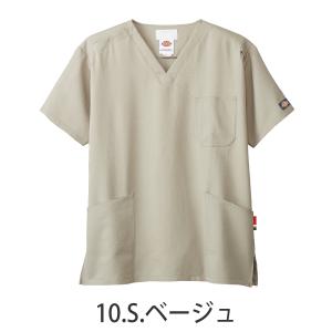 7072SC スクラブ 白衣 デニムDicki...の詳細画像4
