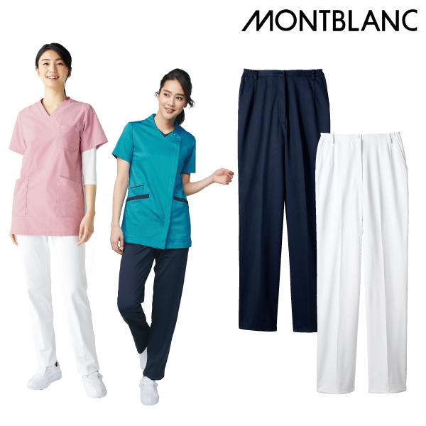 73-226 スクラブ パンツ 白衣  おしゃれ 吸汗速乾 ストレッチ 透け防止 防汚 レディース ...