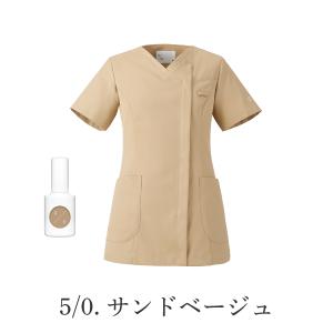 スクラブ 医療 ジップアップ 白衣 レディース...の詳細画像4