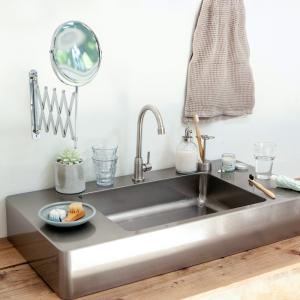 H22-0402RC DULTONのステンレスシンク STAINLESS SINK RECTANGLE バイブレーション仕上げ 上水 排水管 ダルトン DULTON DIY キッチン ダイニング