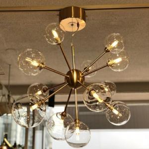 バブルシャンデリア　OF-072-6 6灯 デザイン照明 インテリア LED OF-072-6 6灯 ペンダント 照明 デザイン照明 インテリア バブル