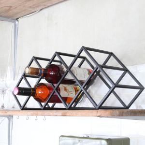 DULTON ダルトン　スモールラック　ラウンドラック　アンティーク　アイアン ワインラック DULTON ダルトン メタルワインラック ソアベ