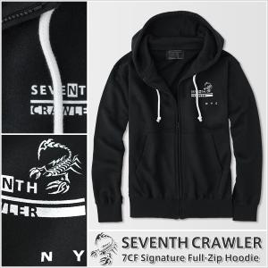 パーカー メンズ ジップアップ 長袖 アメカジ ブランド セブンス