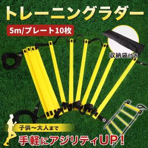 ラダー トレーニング 5m 10枚 サッカー バスケ テニス