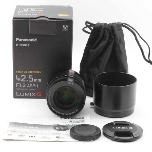 Panasonic ライカ DG NOCTICRON 42.5mm F1.2 ASPH.