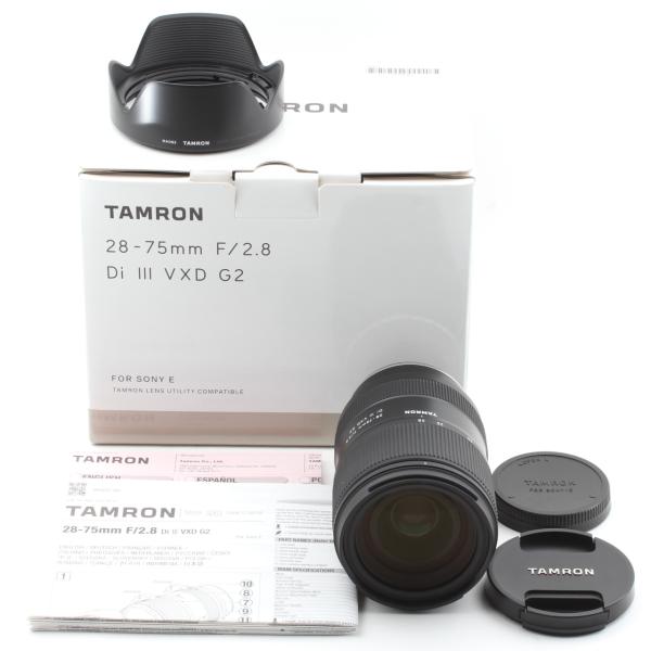 TAMRON 28-75mm F/2.8 Di III VXD G2 ソニー用