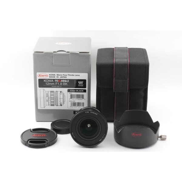 KOWA プロミナー 12mm F1.8 ブラック マイクロフォーサーズ用
