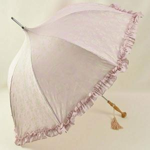 アラベスク 内側レース晴雨兼用傘 遮光 UV対...の詳細画像2
