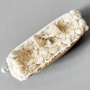5色展開 ミニローズペンケース 筆箱 薔薇 ロ...の詳細画像2