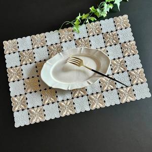 ランチョンマット 焼竹 30×40cm 5枚セット 会席料理 和風 テーブル