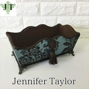 ジェニファーテイラー トランクボックス ダマスク カルトナージュ 小物