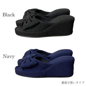 ヒールスリッパ かかと付き 8cm ルームシュ...の詳細画像5