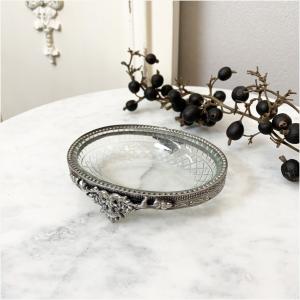 ソープディッシュ ディスペンサー ガラスベース 洗面台 3点