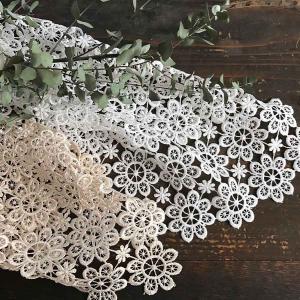 all lace テーブルクロス 90x90c...の詳細画像1