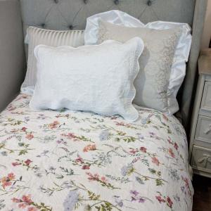 新品　botany white マルチカバー 200x250cm リバーシブル botany white マルチカバー 200x250cm おしゃれ かわいい