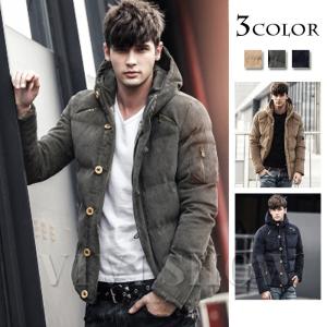 ダウンジャケット メンズ アウター フード付き マウンテンパーカー