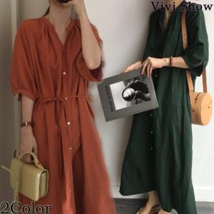 ワンピース レディース マキシワンピース 夏 五...の商品画像