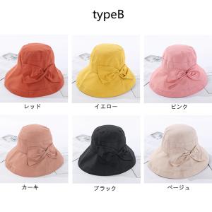 ハット 帽子 レディース コサージュ コットン...の詳細画像1