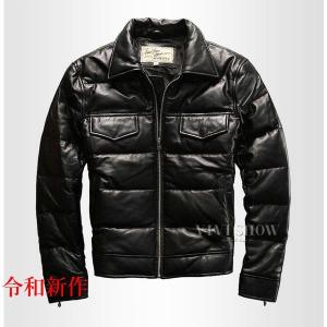 SEAN JOHN（ショーンジョン） [並行輸入品] レザー×ダウン