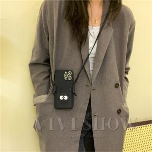 ストラップ付きiphone ケース iPhon...の詳細画像1