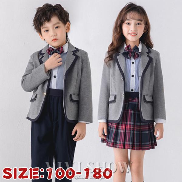 子供 スーツ フォーマル 男の子 女の子 フォーマルスーツ 入学式 キッズ スーツ ジャケット スカ...