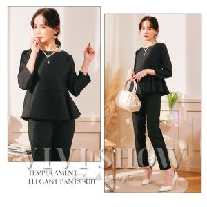 卒業式 服 母 パンツスーツ レディース おし...の詳細画像5