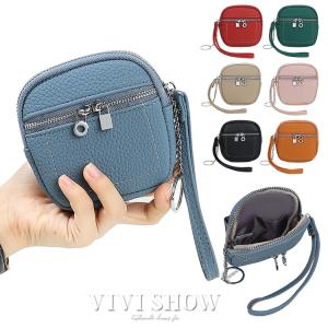 財布 レディース  ミニ コンパクト PUレザー 小銭入れ コンパクト レザー シンプル 薄い サイフ 小銭入れ カード