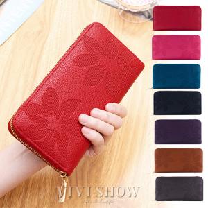 レディース フェイクレザー 財布 長財布 大容量 薄い お札が折れない  使いやすい 長財布