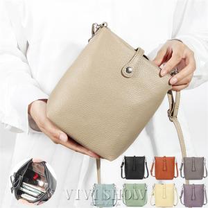 ショルダーバッグ レディース 本革 斜めがけ スマホショルダー スマホポーチ ポシェット 大人 韓国 大容量 かわいい おしゃれ  軽量