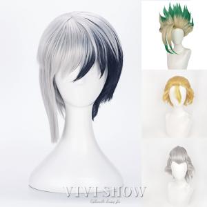 Dr.STONE ドクターストーン 風 フランソワ コスプレ ウィッグ かつら