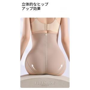 レディース ハイウエストガードル 強加圧デザイ...の詳細画像5