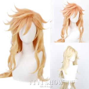 鬼滅の刃 童磨風 コスプレ ウィッグ かつら 仮装用 イベント ハロウィン cosplay