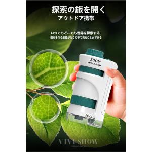 顕微鏡 小学生 ミニ顕微鏡セット ハンディ顕微...の詳細画像2