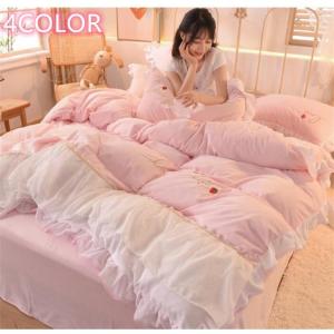 オシャレ 暖かい ベッド用品 プレゼント セミダブル 寝具カバーセット