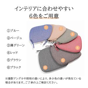 2枚セット チェアクッション 椅子 クッション...の詳細画像1