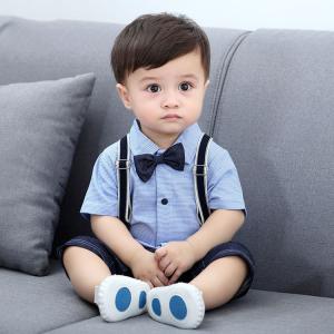 ベビー服 フォーマルスーツ 男の子 半袖 赤ち...の詳細画像1