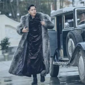 BLACK VARIA（ブラックバリア） トレンチコート ヒョウ 豹 レオパード