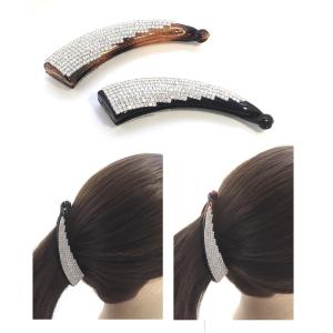 HERMES 【新品同様】エルメス コリエドシアン カプリスGM バレッタ